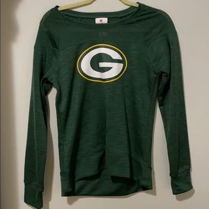 Green Bay packers jersey.